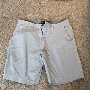 American Eagle Outfitters Blue and White Striped Shorts